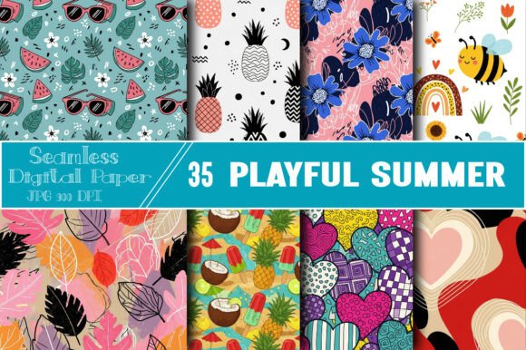 Playful Summer Pattern